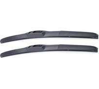 Щетки стеклоочистителя AIRLINE комплект (2 штуки) 600/500мм (24/20) гибридные с креплением Крючок 9x3, 9x4 мм AWBM273