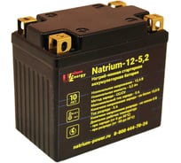 Аккумуляторная батарея натрий-ионная Unique Energy Sodium 12V 5.2Ah UE Sodium-12V-5.2Ah 4687207183642