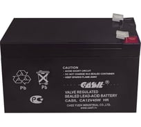 Аккумуляторная батарея CASIL CA12V45W, 12 В / 9 Ач, HR F2 10601044