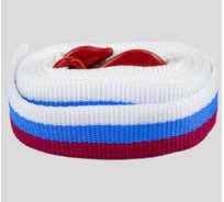 Трос буксировочный Pobedit 5 тонн, 2 крюка, 5 м, в пакете motor 8007024