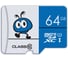 Micro SDXC карта памяти 064GB UHS-I BLUE, с адаптером SD Smartbuy SB64GMSDU1BLUE01 2