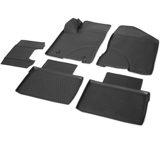 Коврики салона Rival RIVAL, для Lada Vesta седан 2015- /Vesta Cross универсал 2017- Vesta CNG универсал 2017- RIV16006001 1