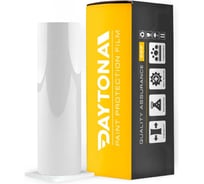 Прозрачная полиуретановая бронепленка на фары Daytona 3м х 30см, антигравийная пленка для оптики с эффектом защиты от загрязнения и самовосстановления царапин MP1136030030