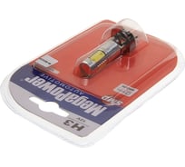 Автолампа H3 PK22s, 5 SMD MEGA WHITE 6000K, блистер, 400 лм, 12V Megapower M-80534бл 447276