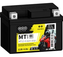 Мото Аккумулятор WBR MT12-4 start-stop  12В 4 Ач УТ-00002783