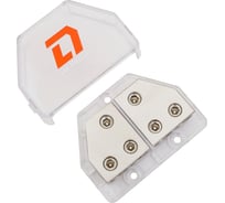 Распределитель питания с предохранителями DL AUDIO 4 канала, с клеммами под 4/8 мм² Power Distributor 05