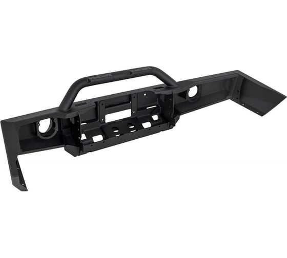 Бампер силовой передний РИФ для ГАЗ Соболь с дополнительными фарами, лифт 50 мм RIFGAZ-10356-50