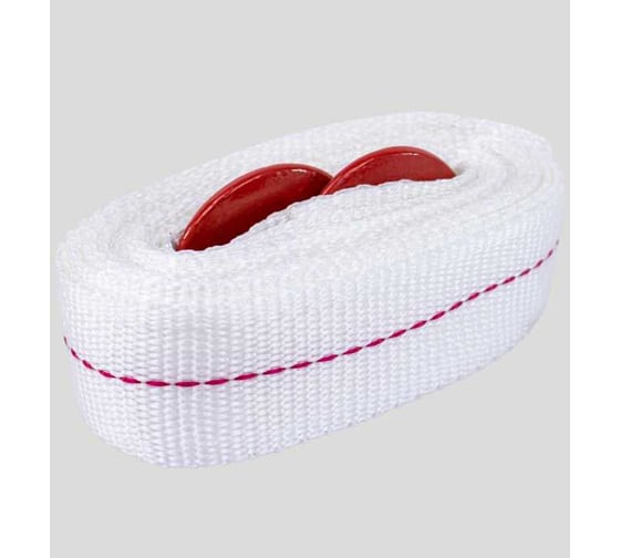 Трос буксировочный Pobedit 2.5 тонны, 2 крюка, 5 м, в пакете Motor 8007003