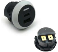 Розетка USB РИФ 5В/3,6А , PD RIF22-4-1017800
