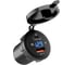 Розетка USB РИФ QC 3.0, PD с вольтметром RIF22-4-1016900 1