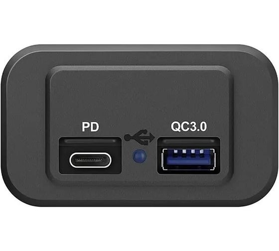 Розетка USB РИФ QC 3.0, PD накладная RIF22-4-1017100
