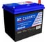 Аккумулятор Delcoparts Optimum Asia 6CT-50-3-R Обратная Полярность 20010015 2