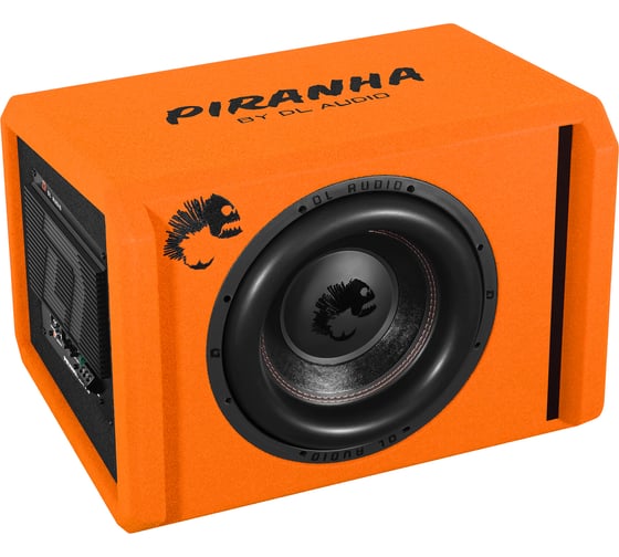 Сабвуфер активный PIRANHA 12A V.3 ORANGE DL AUDIO
