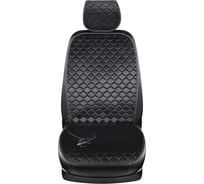 Накидка на сиденье с подогревом KRAFT велюр, 105x50 см KT 810102