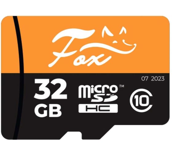 Флеш-карта FOX microSDHC 32Gb FX-SD32GB