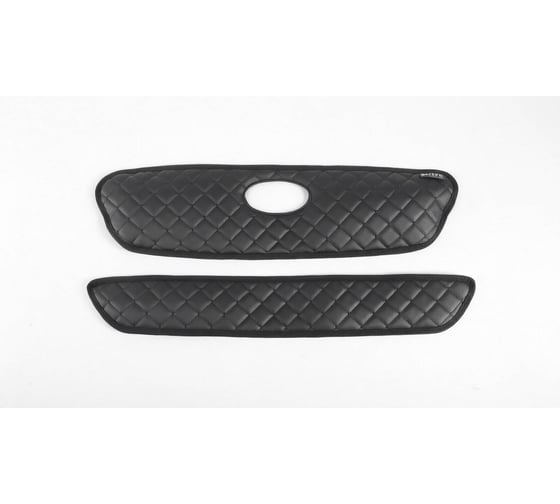 Утеплитель радиатора Defly для Subaru Levorg (VM), 2017-2020, GT, рестайлинг, экокожа черная ZSub1-2KR