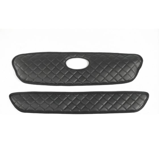 Утеплитель радиатора Defly для Toyota Harrier, Lexus RX300 (XU10), 1997-2003, экокожа черная ZTy20-2KR