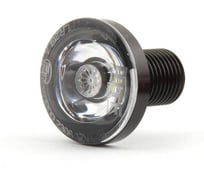 Габаритные огни светодиодные MTF Light 12В, 1Вт, 150лм, ЕСЕ R148/149, янтрный свет, прозрачное стекло, 2шт PLR25AT
