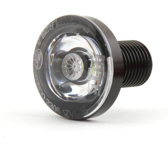 Габаритные огни светодиодные MTF Light 24В, 1Вт, 150лм, ЕСЕ R148/149, янтрный свет, прозрачное стекло, 2шт TLR25AT