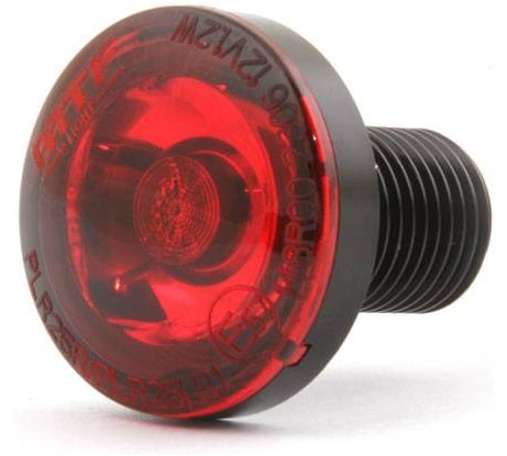 Габаритные огни светодиодные MTF Light 12В, 1Вт, 150лм, ЕСЕ R148/149, красн. свет, крас. стекло, 2шт PLR25RR