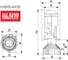Светодиодные линзы MTF Light серии MiniLENS BOOSTER H4/H19, 12V, 45/55W, 6000K, 5500LM, к-т. MBS4K6 2