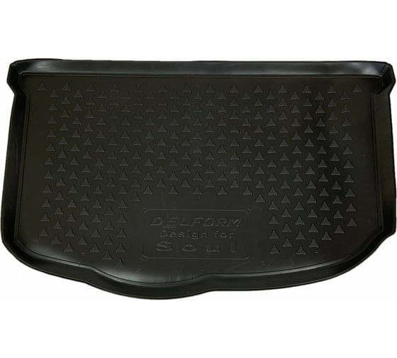 Коврик в багажник DelForm Kia Soul HB 2008- 2014 без органайзера B61002-1 1