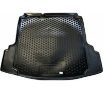 Коврик DelForm для VW Jetta VI SD с карманами 2010 г.в., багажник, полиэтилен PB62002-2