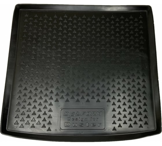 Коврик DelForm для Renault Duster 4WD 2010 г.в./Nissan Terrano III 4WD 2014 г.в., багажник B66002-1 1