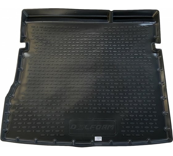 Коврик DelForm для Renault Duster 2WD 2010 г.в./Nissan Terrano lll 2WD 2014 г.в., полиэтилен, багажник PB1013