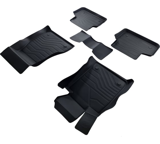 Коврики в салон SRTK резиновые 3D LUX, для BMW 5 G30/G31 2016 г.в. 3D.BM.5.16G.08015 1