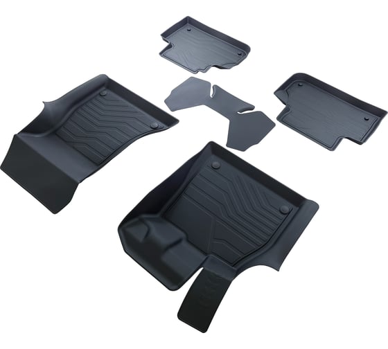 Коврики резиновые в салон Audi Q5 II 17 SRTK 3D LUX 3D.A.Q.5.17G.08017 1