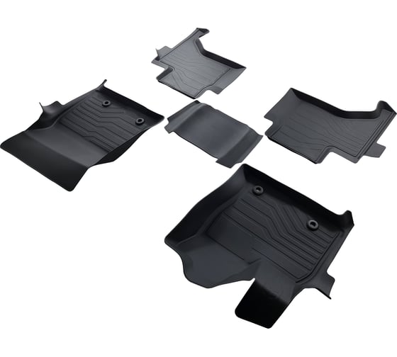 Коврики резиновые в салон Toyota LC 300 2021 SRTK 3D LUX 3D.TY.LC.300.21G.08018 1