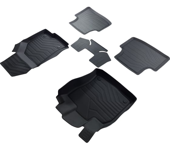 Коврики в салон SRTK резиновые 3D PREMIUM, для Volkswagen Passat B8 SD/UN 2014 г.в. PR.W.PAS.B8.14G.02x55 1