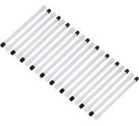 Удлинитель вентиля пластиковый, прямой, белый NORDBERG L=170 мм, 20 шт VE170R