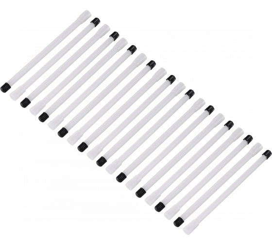 Удлинитель вентиля пластиковый, прямой, белый NORDBERG L=170 мм, 20 шт VE170R