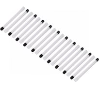 Удлинитель вентиля пластиковый, прямой, белый NORDBERG L=125 мм, 20 шт VE125R