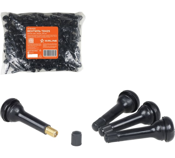 Вентиль для б/к шин AIRLINE TR425 (100 шт.) ATRV425