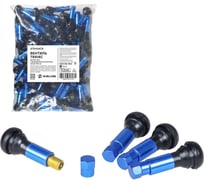 Вентиль для б/к шин AIRLINE TR414C c декор. колпачком, синий (100 шт.) ATRV414CB