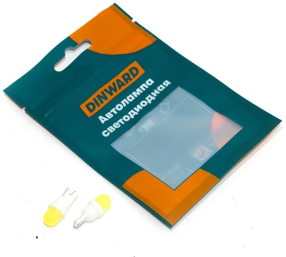 Лампа светодиод DINWARD 12-5 б/ц (габарит) W2.1X9.5d белая 30SMD, 2 шт 746311v