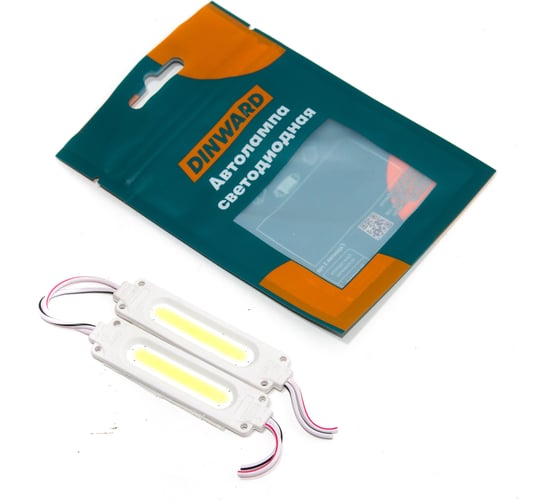 Лампа светодиод DINWARD 12V модуль COB диод (к-т=2шт) 746325v