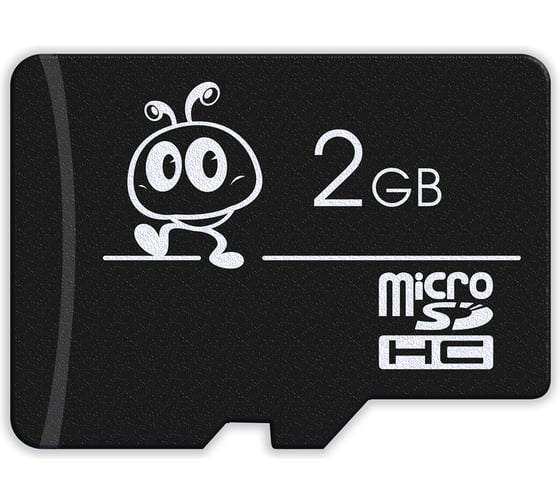 Micro SD карта памяти 2 GB (без адаптеров) Smartbuy SB2GBSD-00