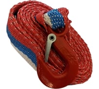 Буксировочный трос Avto Vins 3.5 тонн 1 крюк 1 петля, лента полипропилен 40 мм 7032008