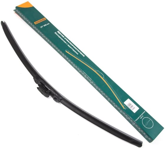 Щетка стеклоочистителя бескаркасная DINWARD 600 мм (24) с адаптером valt 5.1 746614v