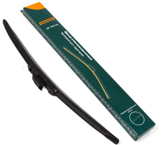Щетка стеклоочистителя бескаркасная DINWARD 450 мм (18) с адаптером valt 5.1 746603v
