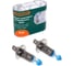 Лампа DINWARD H1 12 V 55 (P14,5s) Super White голубая 6500К Xenon effect в боксе (к-т=2шт) 746204v 1