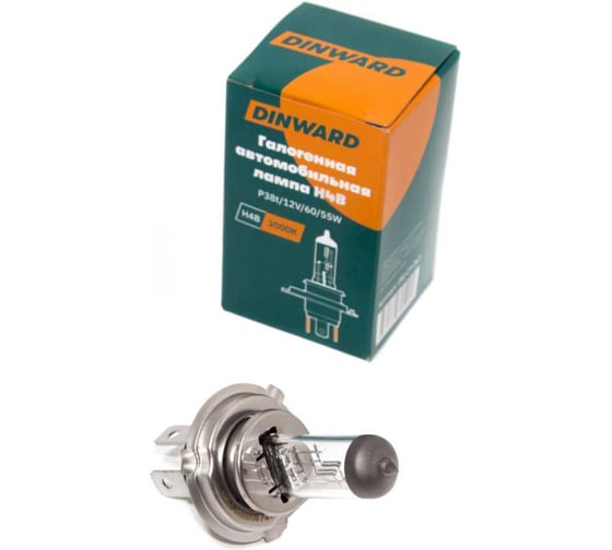 Лампа DINWARD H4В 12 V 60/55 P38t 746232v
