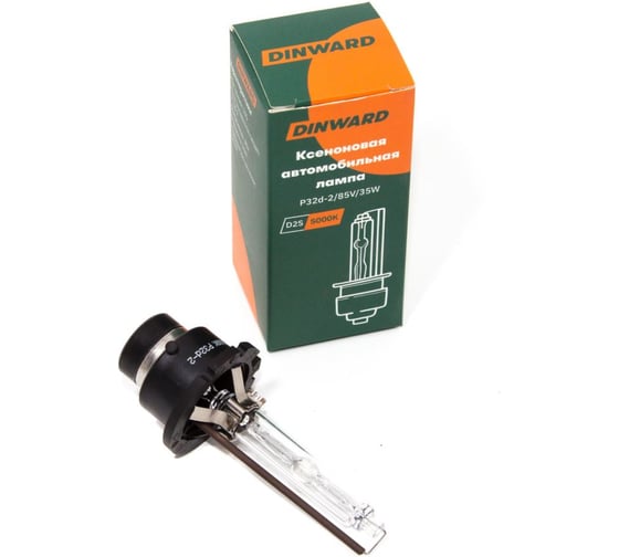 Лампа DINWARD D2S Ксенон 85V 35W 5000К  PK32d-2 746154v