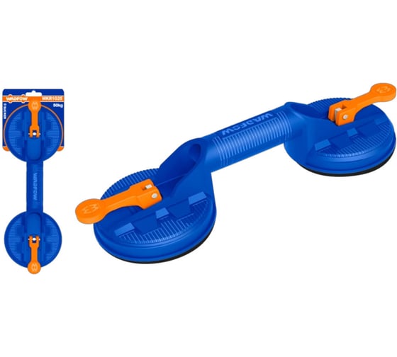 Присоска для стекла WADFOW 50 кг, 3/18 WKR1G50