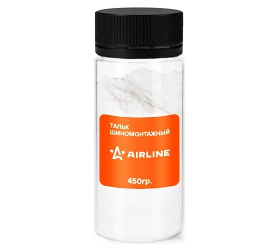 Тальк шиномонтажный AIRLINE 450г (технический), банка ATRH042