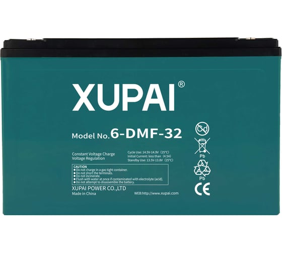 Тяговый аккумулятор NEO XUPAI 6-DMF-32 AGM 0632